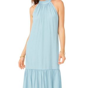 Vince Camuto denim maxi dress